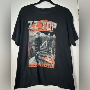 ZZ Top Tres Hombres Music Tour Tee T Shirt Since 69’ Large